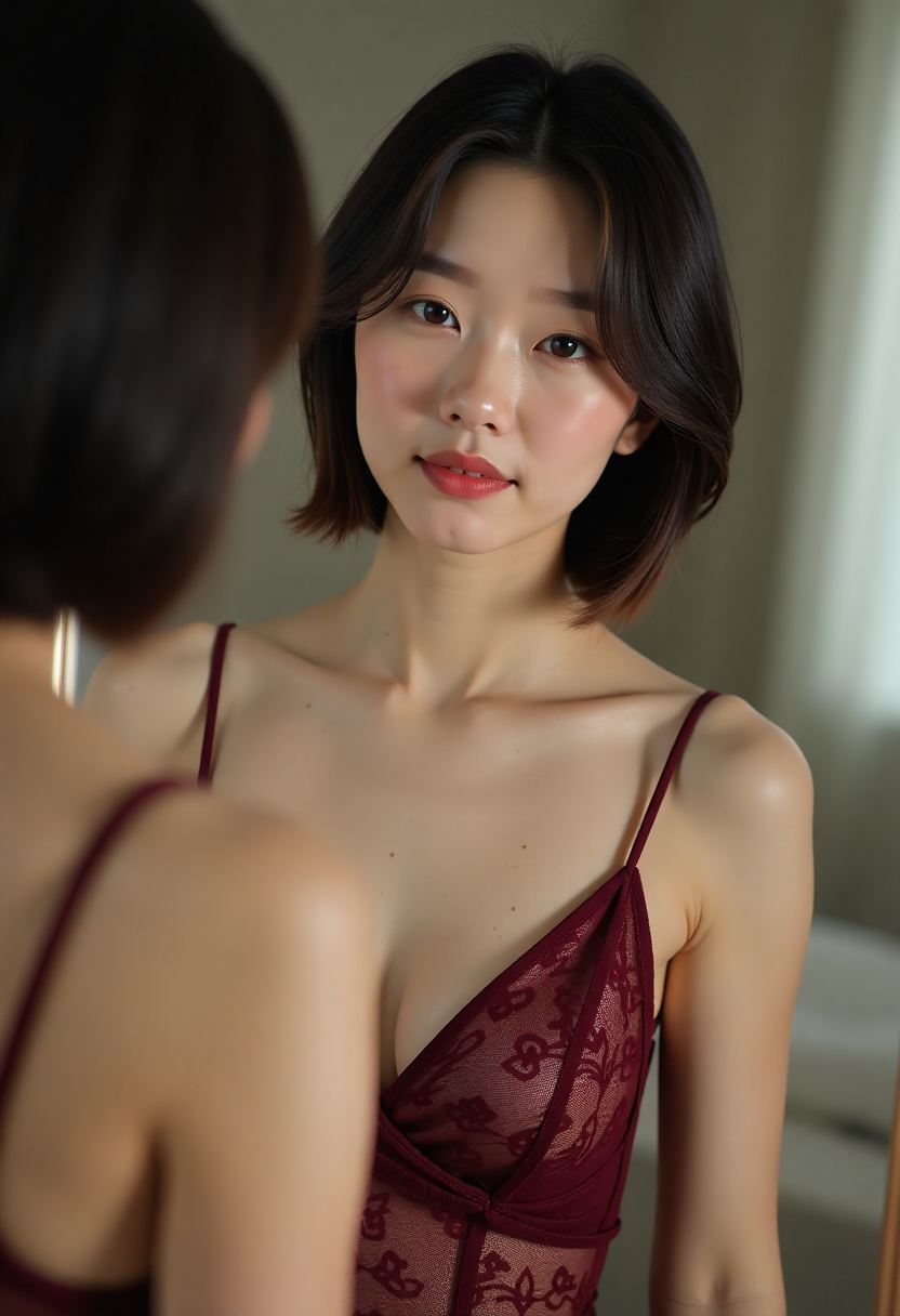 夜间港口